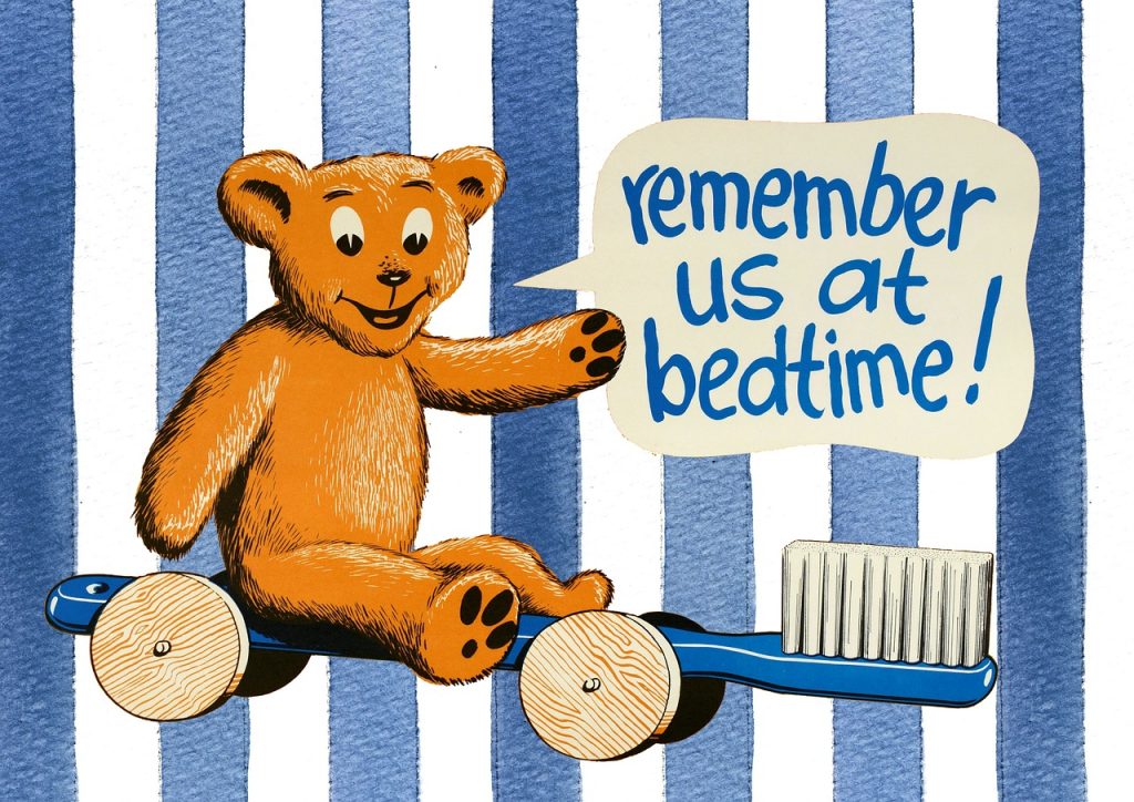 remember us at bedtime sticker 