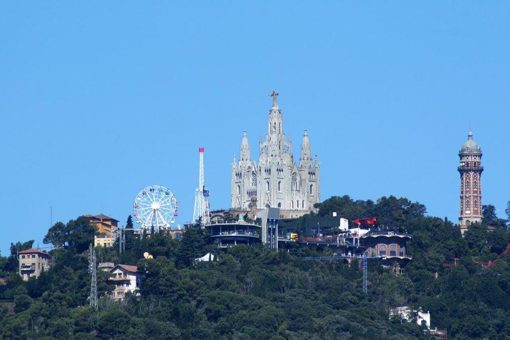Tibidabo Amusement park, Barcelona