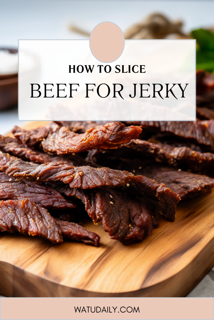 A step by step guide on how to slice beef for jerky 