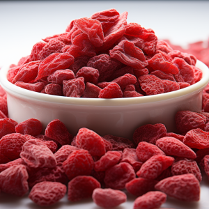 dehydrated raspberries