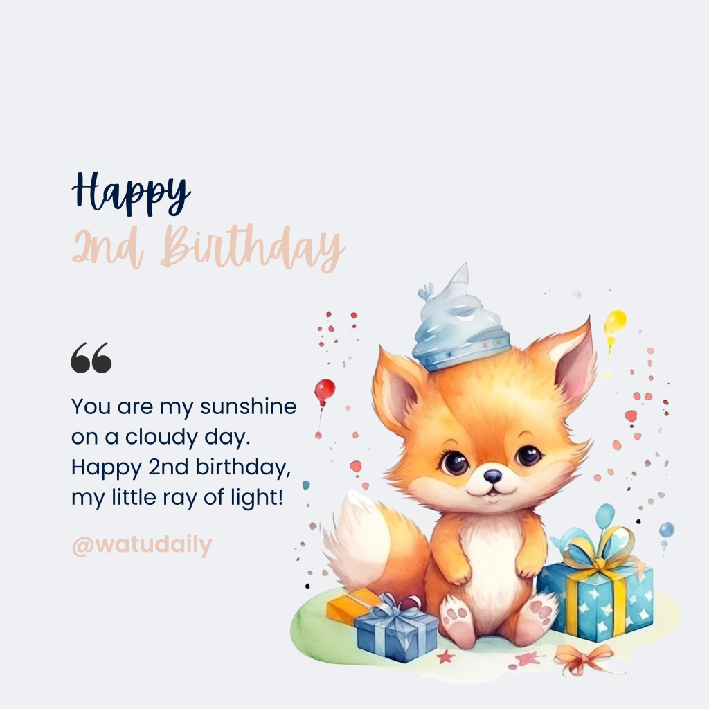 baby girl happy 2nd birthday princess quotes