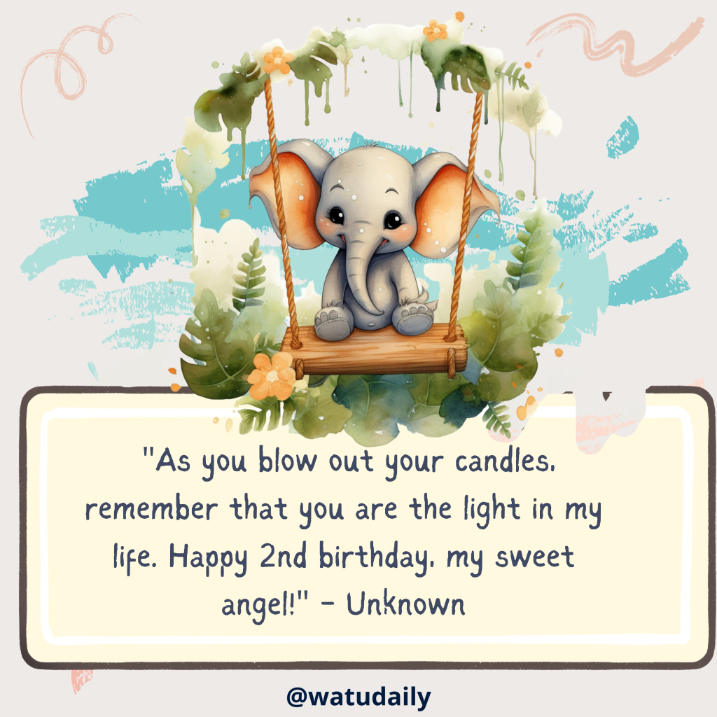 As you blow out your candles baby girl happy 2nd birthday princess quotes