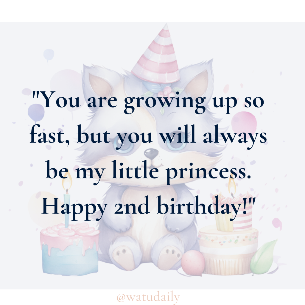 bday quotes for a 2 year old