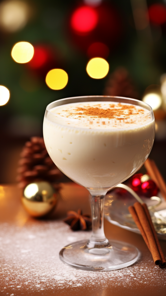 creamy eggnog