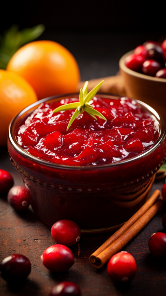 cranberry sauce keto christmas side ideas