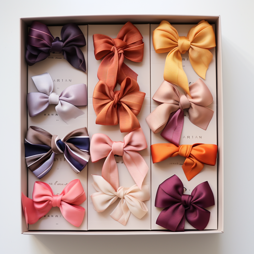 hair bow storage box