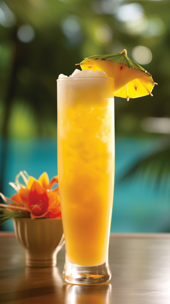tropical fruit drink