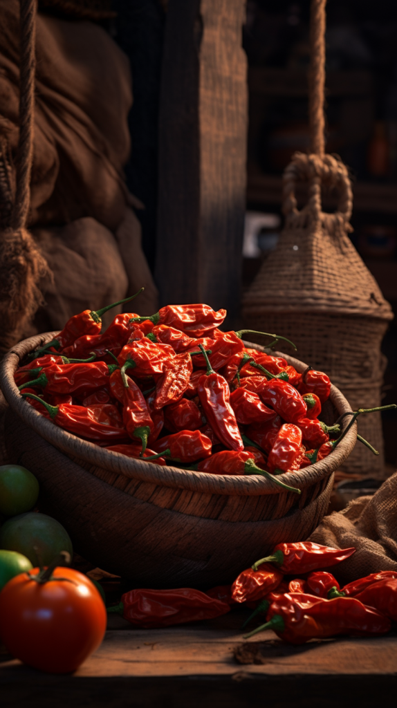 dehydrated habaneros
