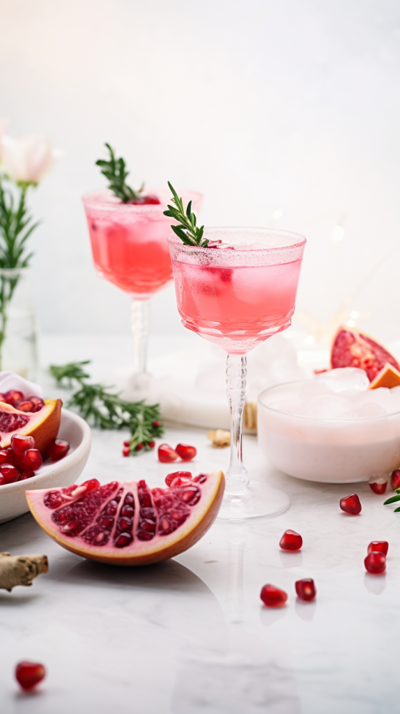 gin holiday cocktails - sweet sloe gin fizz