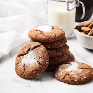 keto ginger snap cookies