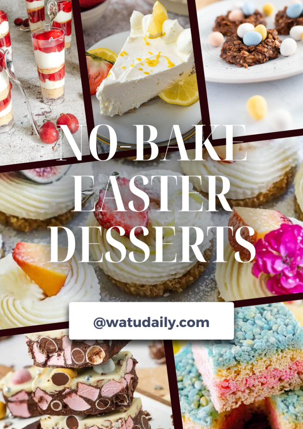 Easy No-Bake Easter Desserts and Treats