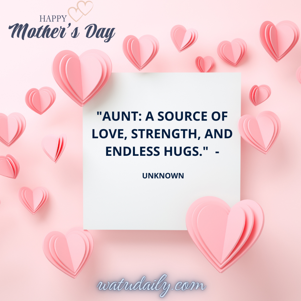 aunty love and appreciation