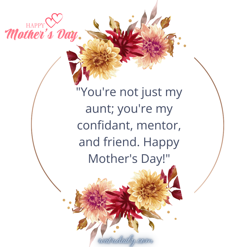 aunt quotes for mother's day
