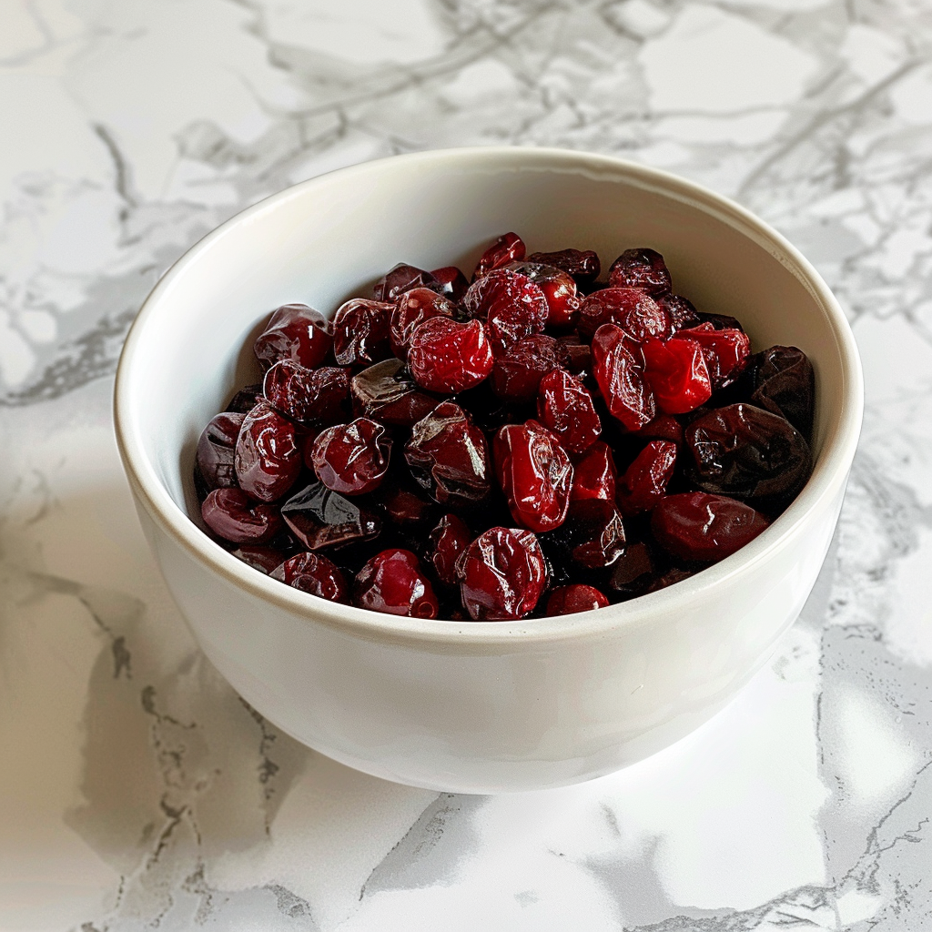 dried cranberries 