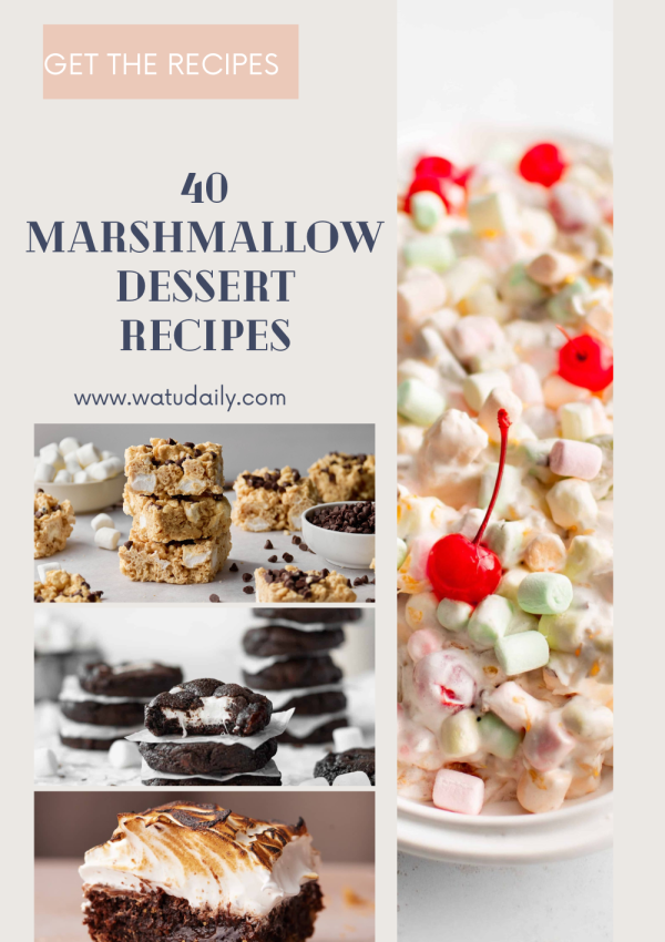 Marshmallow Dessert Recipes: Easy, Gooey Sweet Treats
